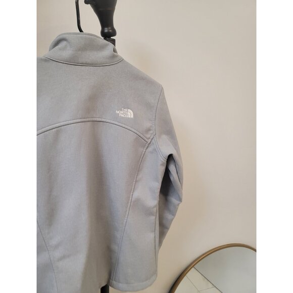 The North Face Apex Bionic Jacket Women's Size Large Gray Softshell Full Zip Up - Picture 6 of 7